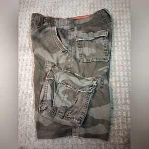 American Eagle Camo Cargo Shorts